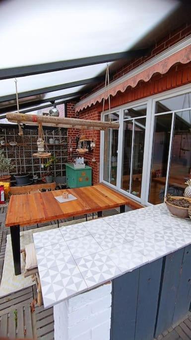 Gemuetliche Souterrain Wohnung Lüneburg Exteriör bild